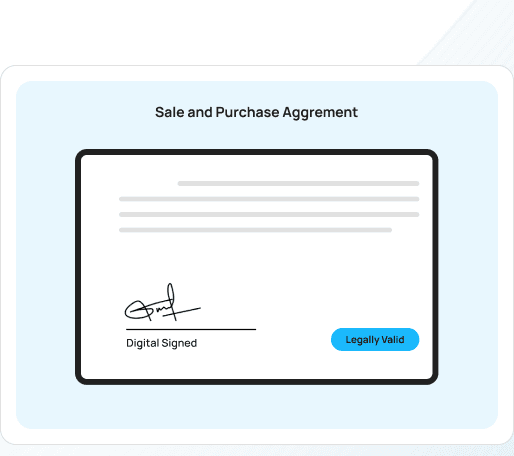 No in-person signings. No couriered documents.