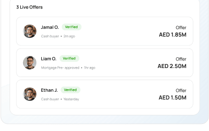 Direct access to verified buyers